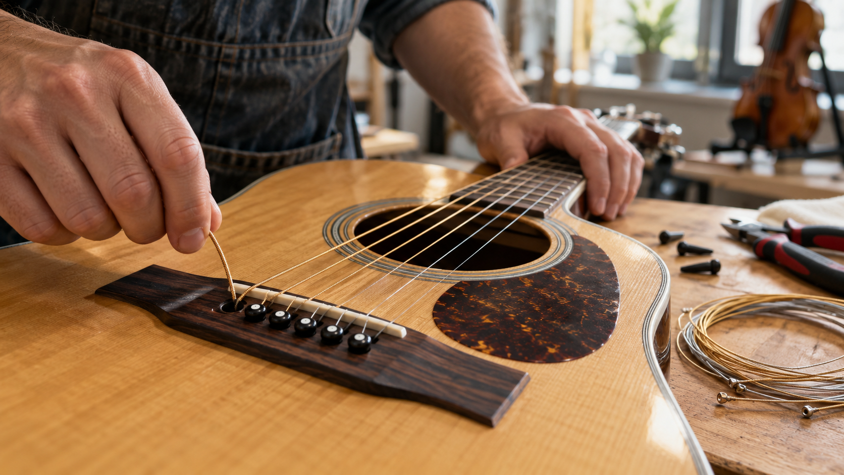 Do Different Strings Change an Instrument's Sound?