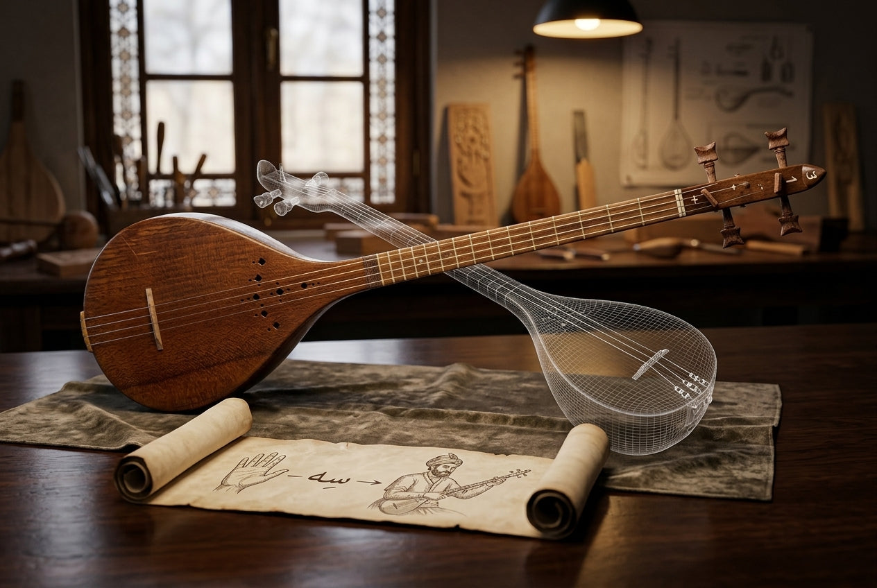 Why Is It Called a Setar When It Has Four Strings?