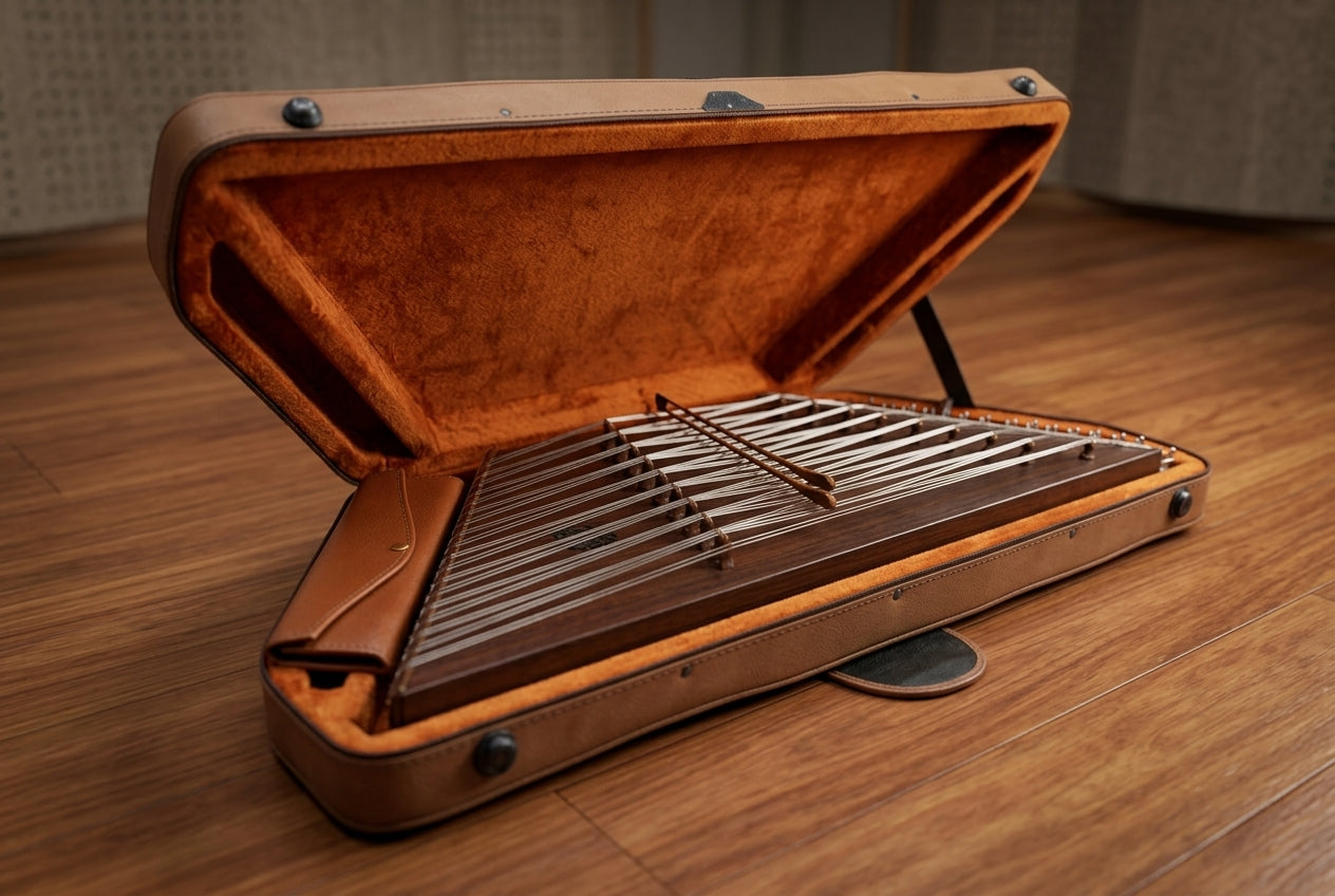 Why Does a Santur Have So Many Strings Playing the Same Notes?